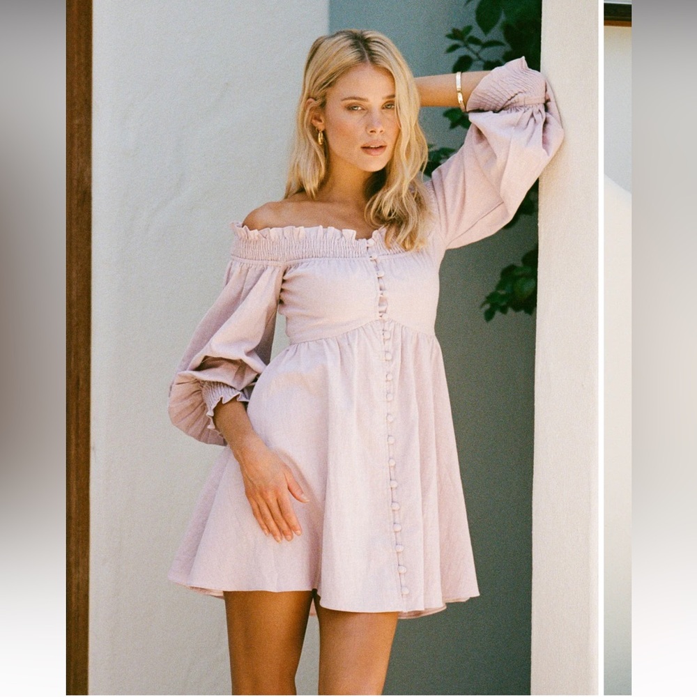 NWT Sabo Skirt Stella Off Shoulder Dress